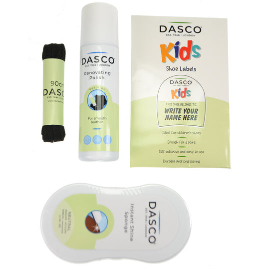 Dasco Kid's Back to School Kit - Polish, Labels & Laces