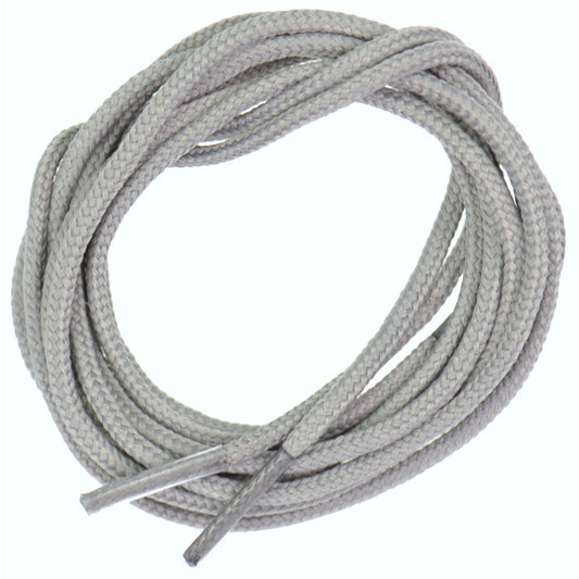 100cm Round Shoe Laces - Grey 3mm