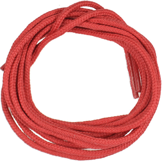 110cm Round Shoe Laces - Red 3mm