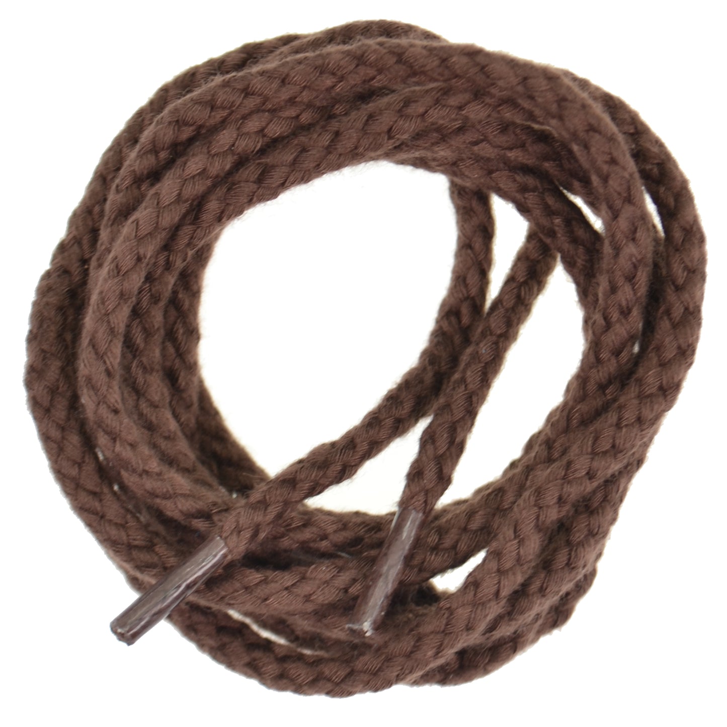 75cm Heavy Cord Shoe Laces - Brown 7mm